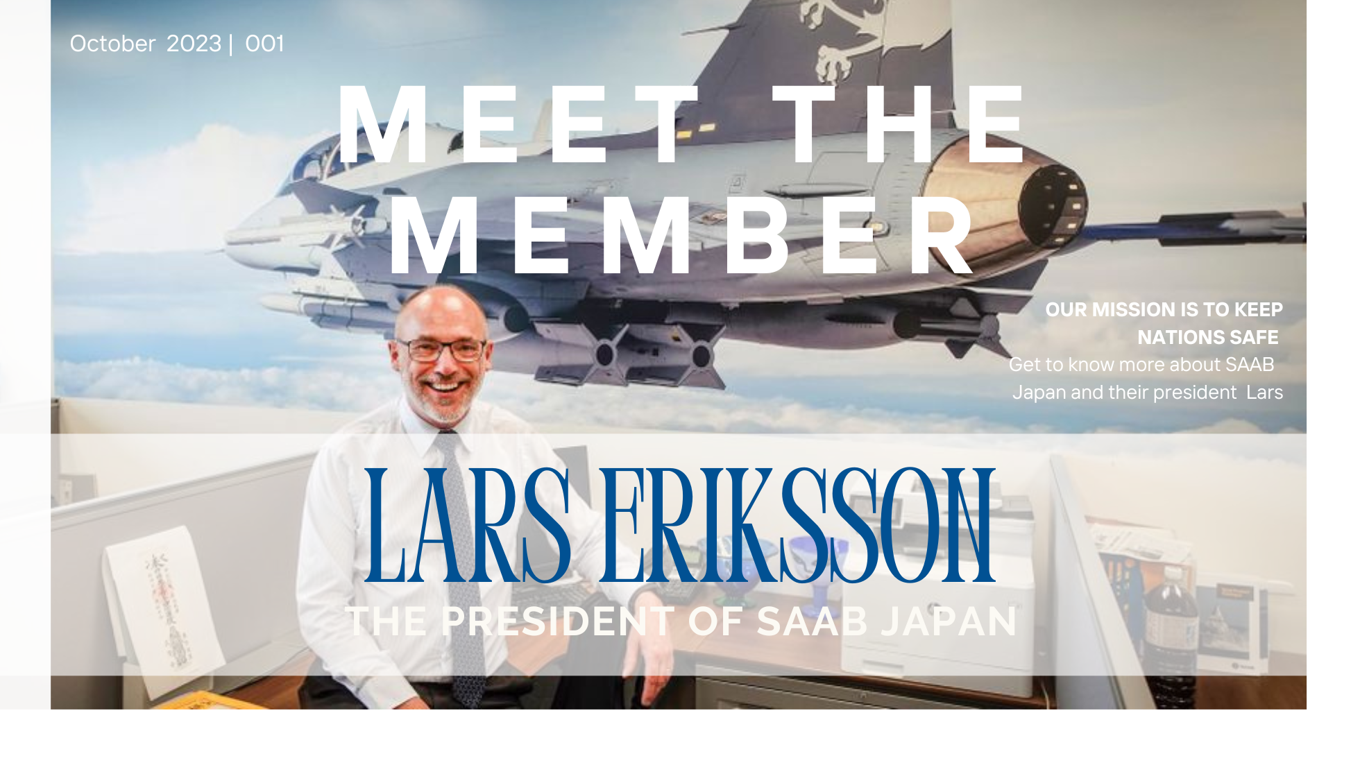 MEET the MEMBER - Saab Japan, Lars Eriksson