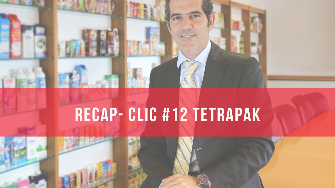 RECAP - CLIC # 12 with TetraPak