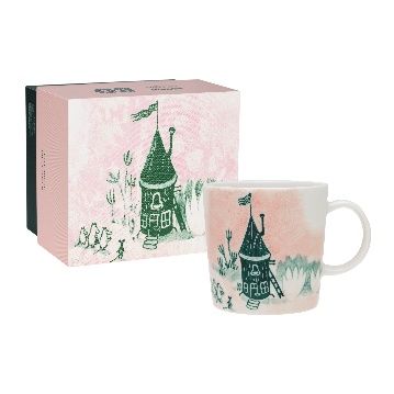 Moomin Arabia Hand-Painted Moomin 80th Anniversary Mug