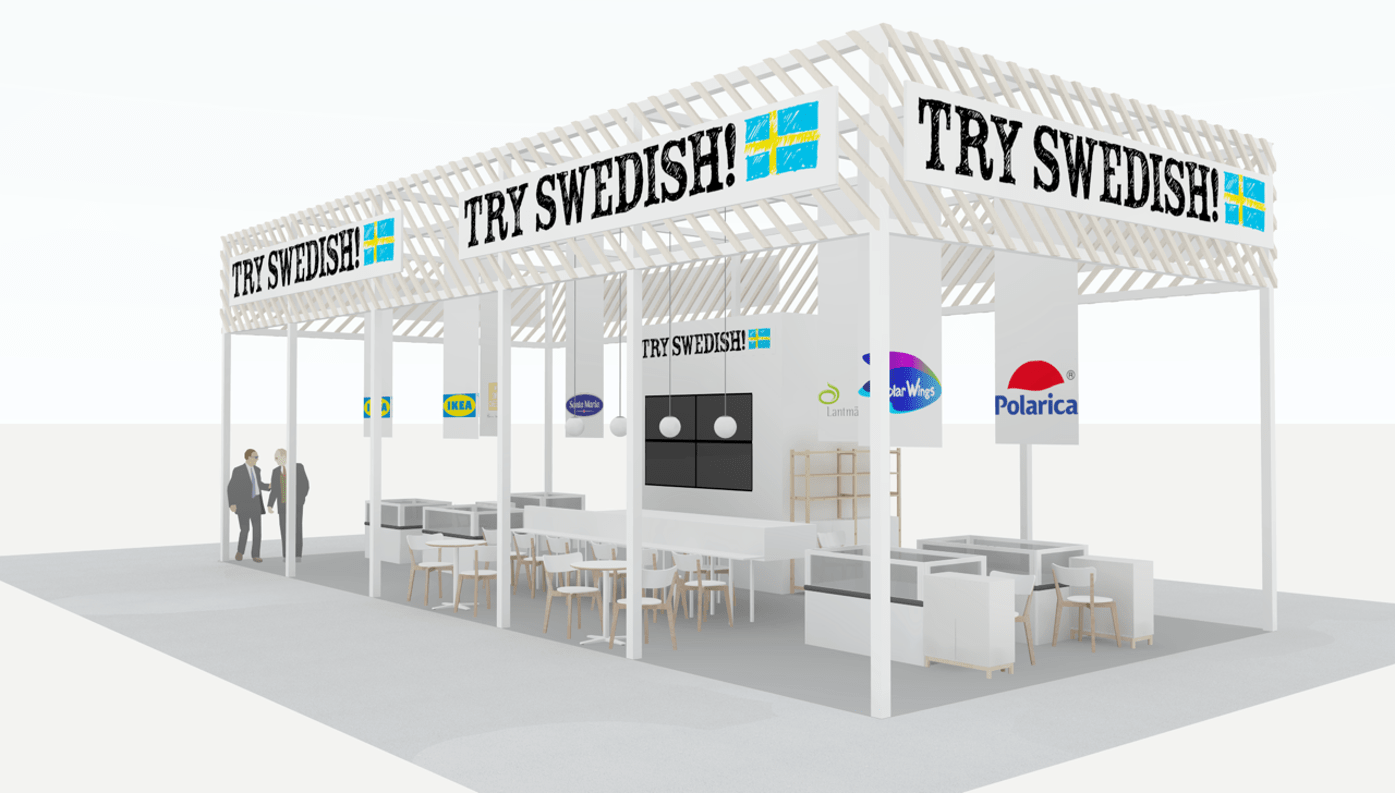 "TRY SWEDISH!" Swedish Pavilion exhibiting FOODEX Japan 2019 (March 5th ~ 8th) 